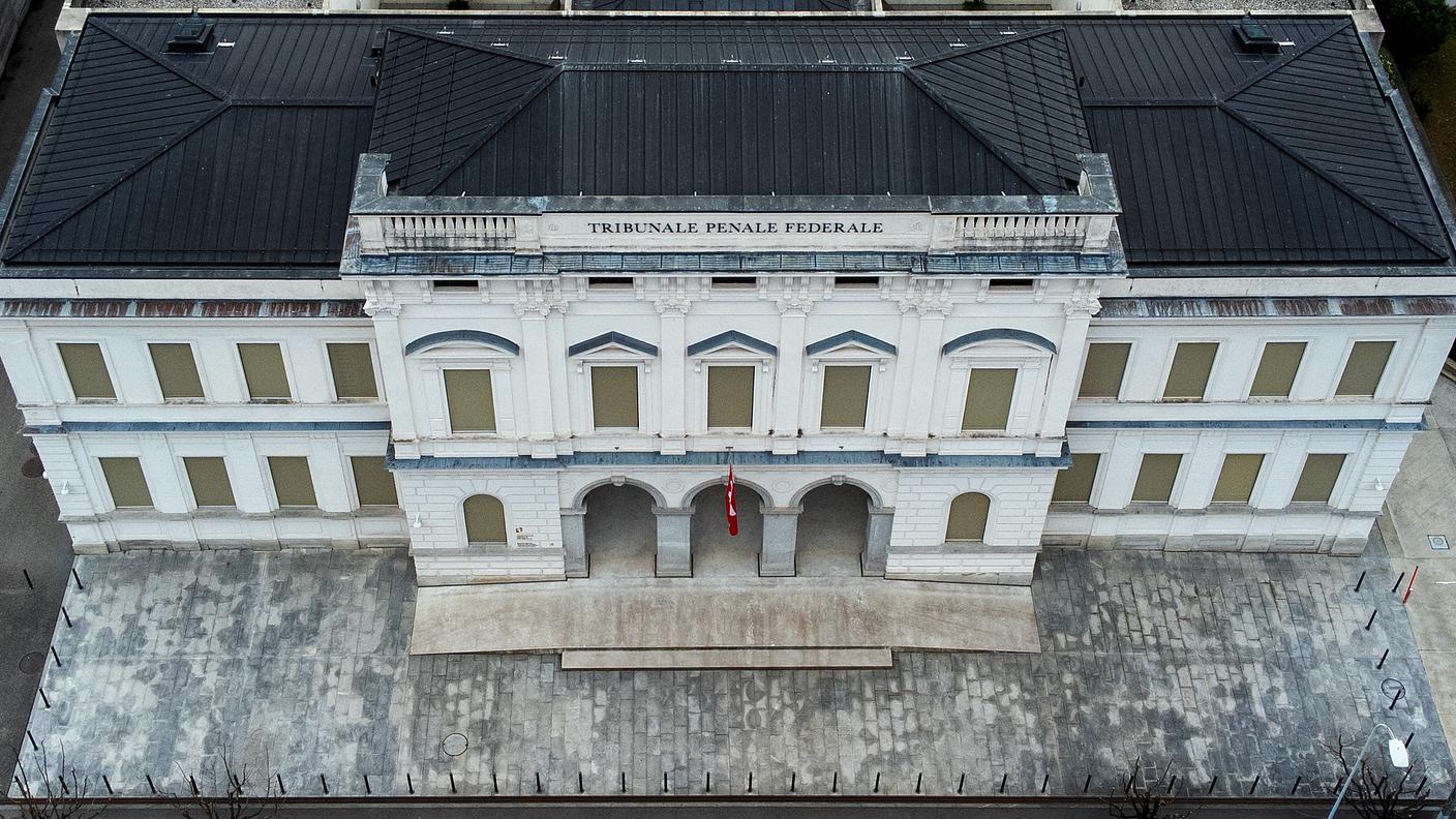 La sede del Tribunale penale federale a Bellinzona