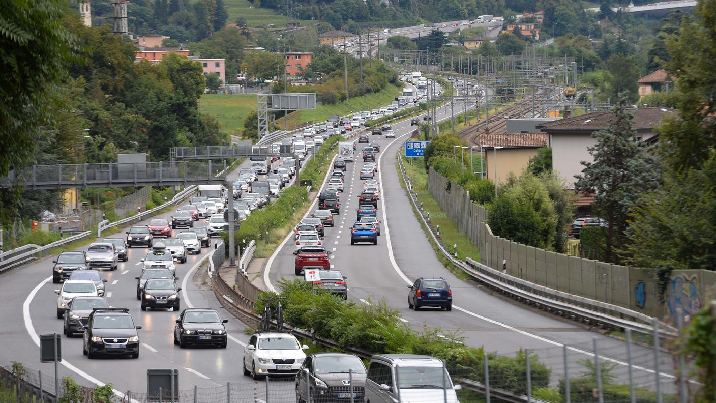Traffico sull'A2