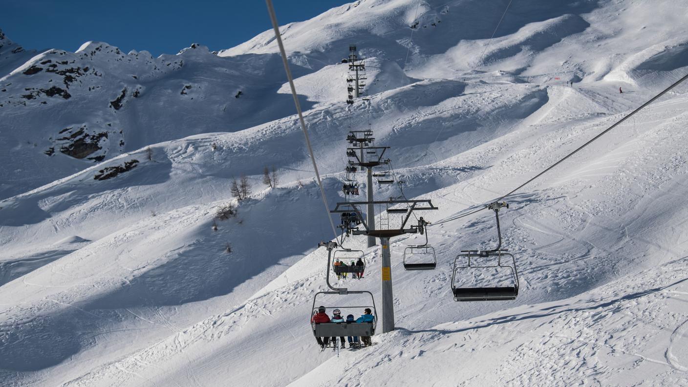 Sabato in Ticino inizierà la stagione dello sci alpino - Nell'immagine d'archivio Bosco Gurin