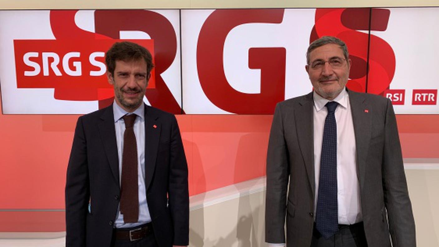 Il direttore Maurizio Canetta e Mario Timbal, che gli succederà a inizio 2021