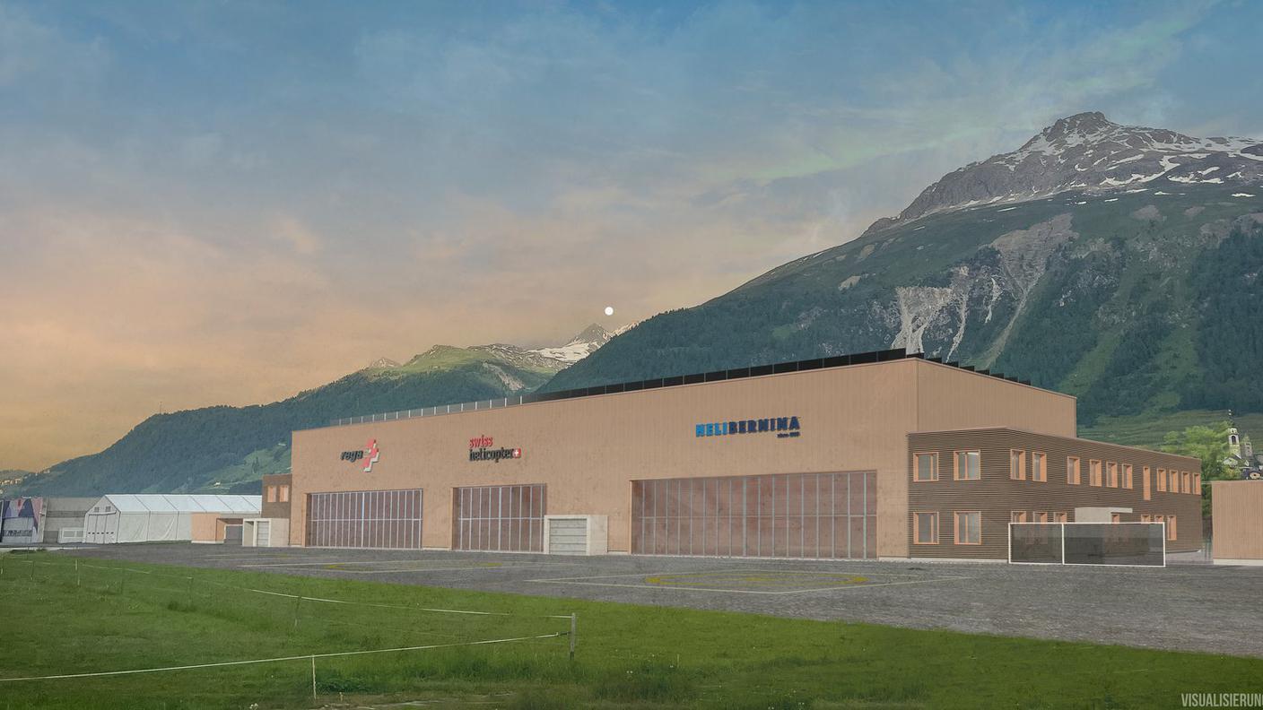 La futura nuova base engadinese