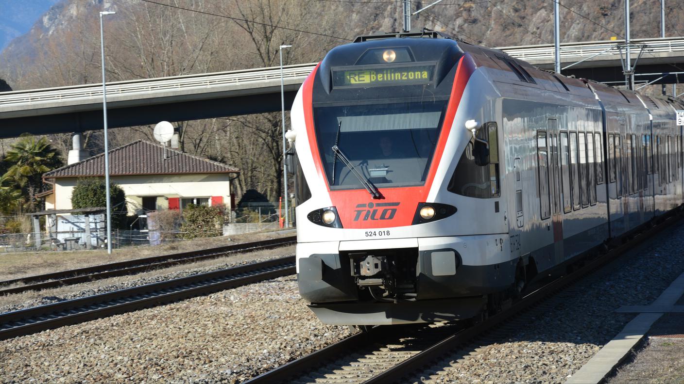 Un treno Tilo, immagine d'archivio