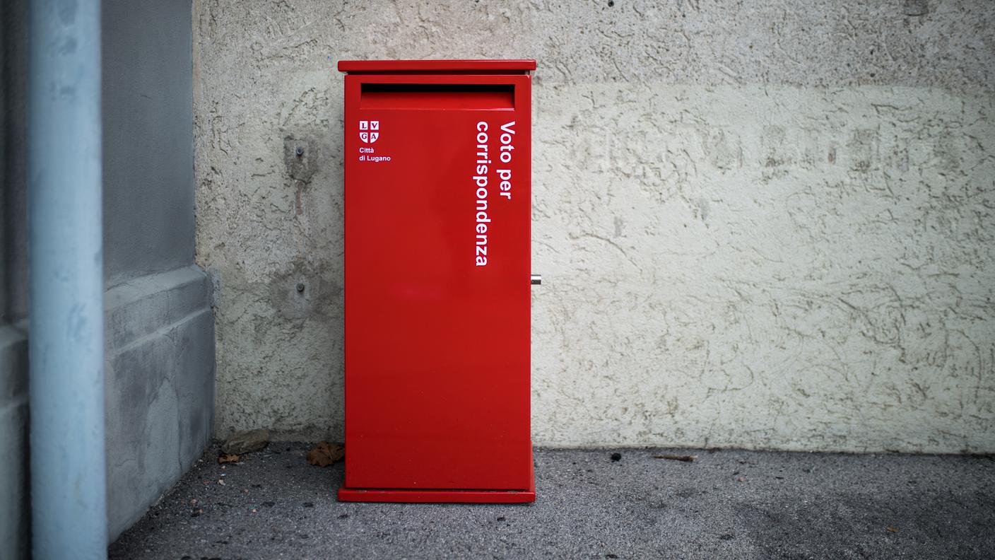 Sul territorio cittadino di Lugano si contano diciassette bucalettere di voto