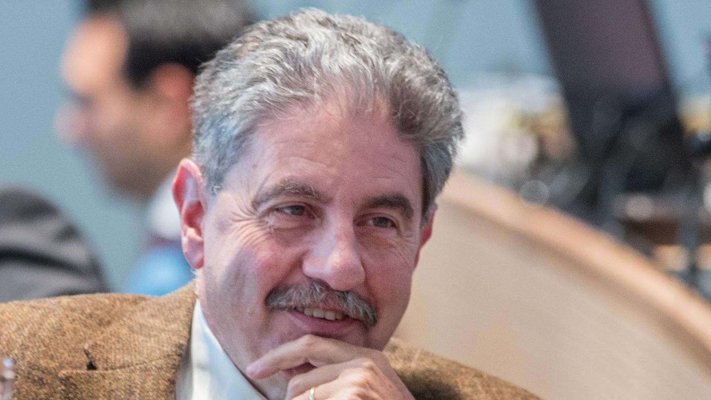 Franco Celio in Gran Consiglio nel 2014