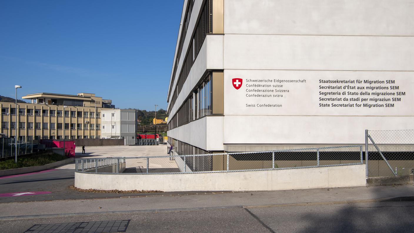 Il  centro federale d'asilo Pasture a Balerna-Novazzano
