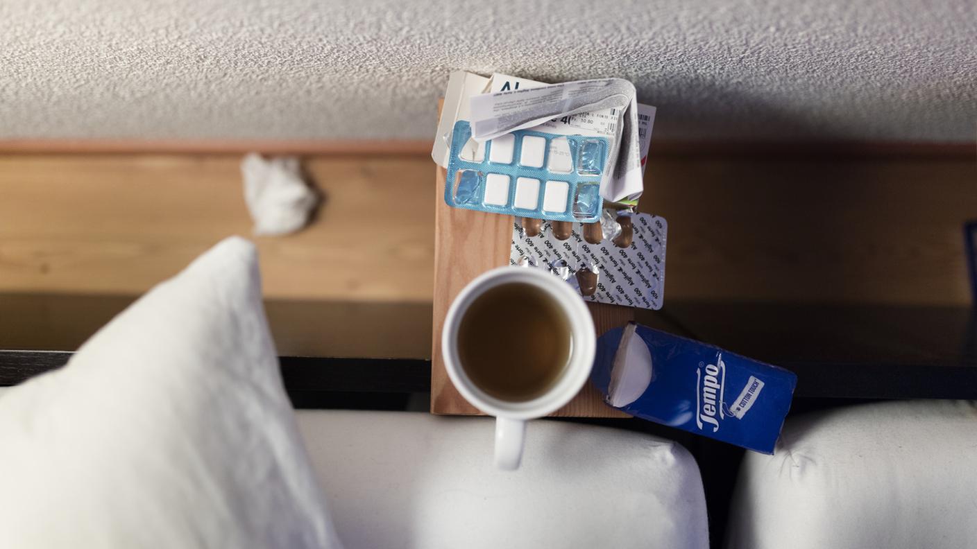 Secondo le previsioni dell’UFSP, almeno 2’000 persone trascorrerrano le festività natalizie a letto con l’influenza