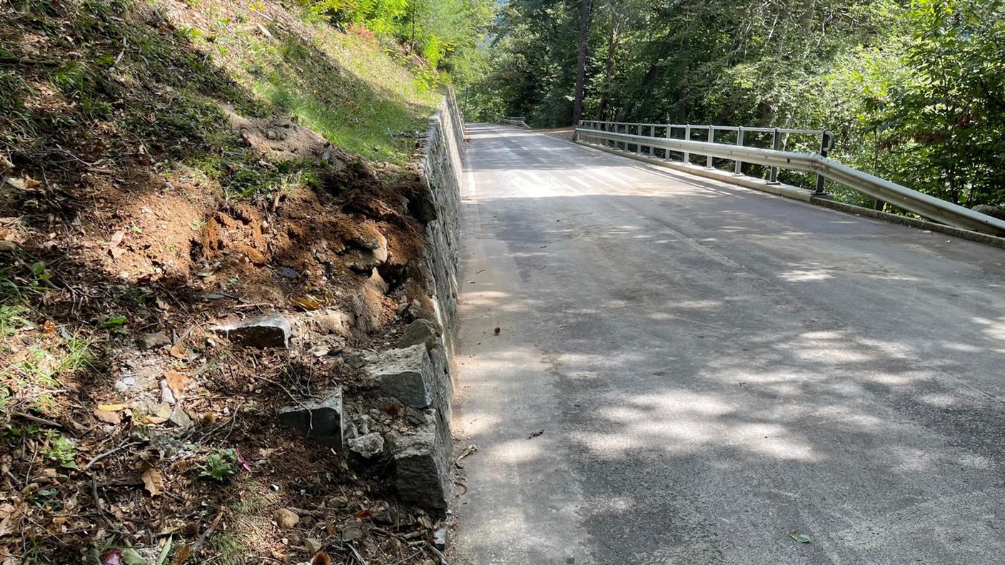 Il luogo dell'incidente di due anni e mezzo fa