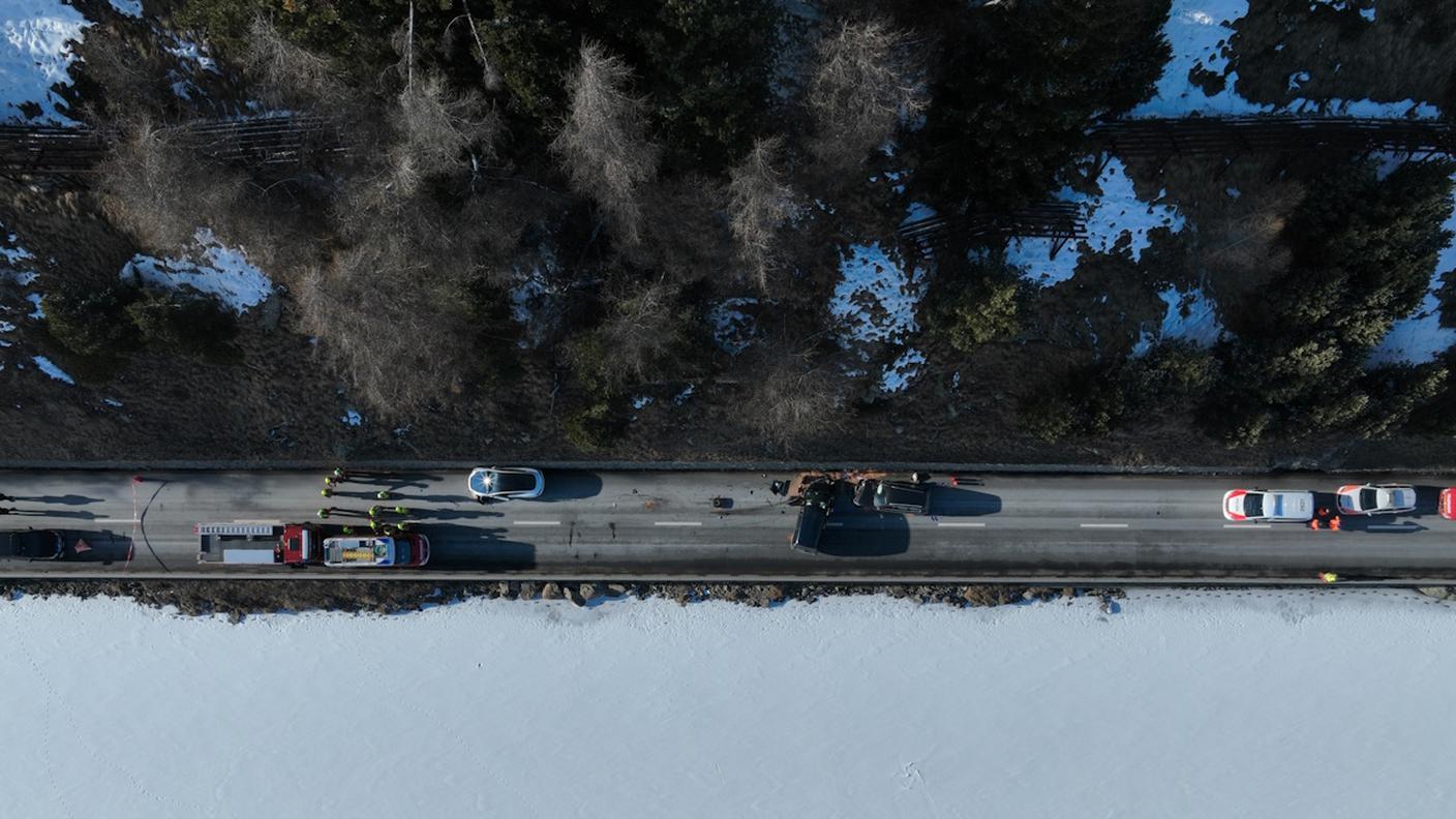 L'incidente è avvenuto martedì intorno alle 13.30