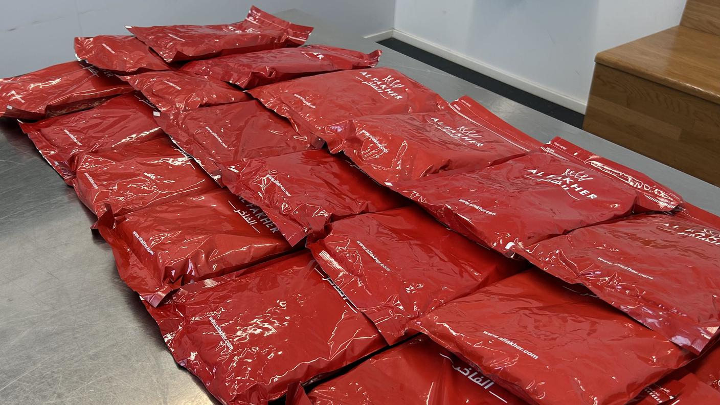 La merce sequestrata