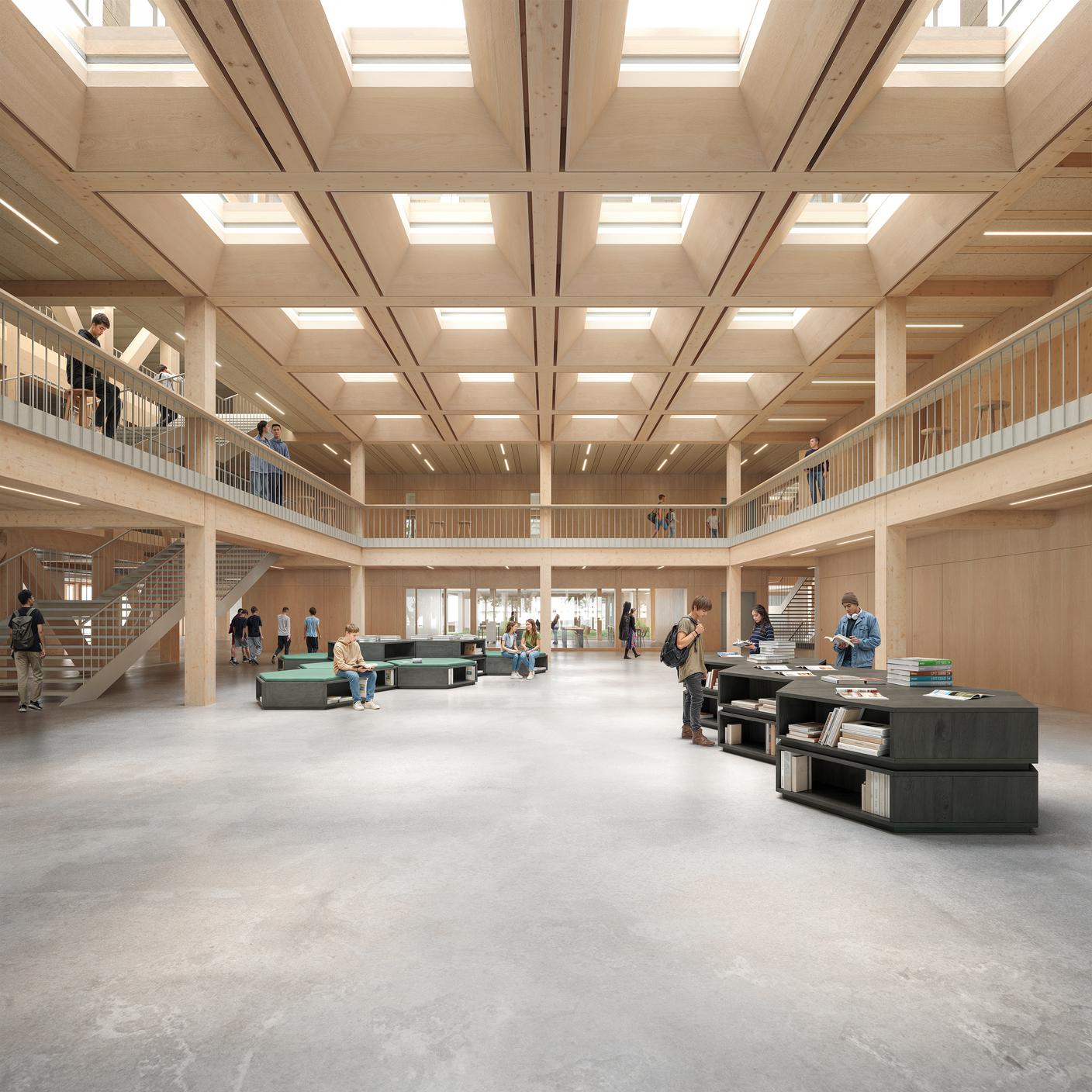 Ecco come sarà il nuovo liceo di Mendrisio