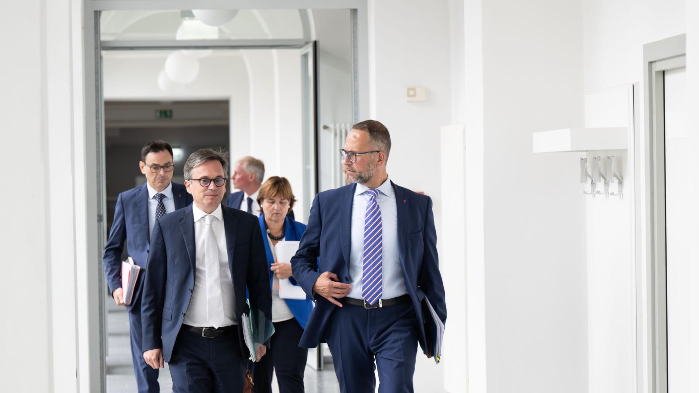 I consiglieri di Stato ticinesi