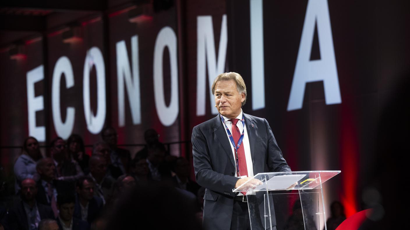 Andrea Gehri, presidente della Camera di commercio