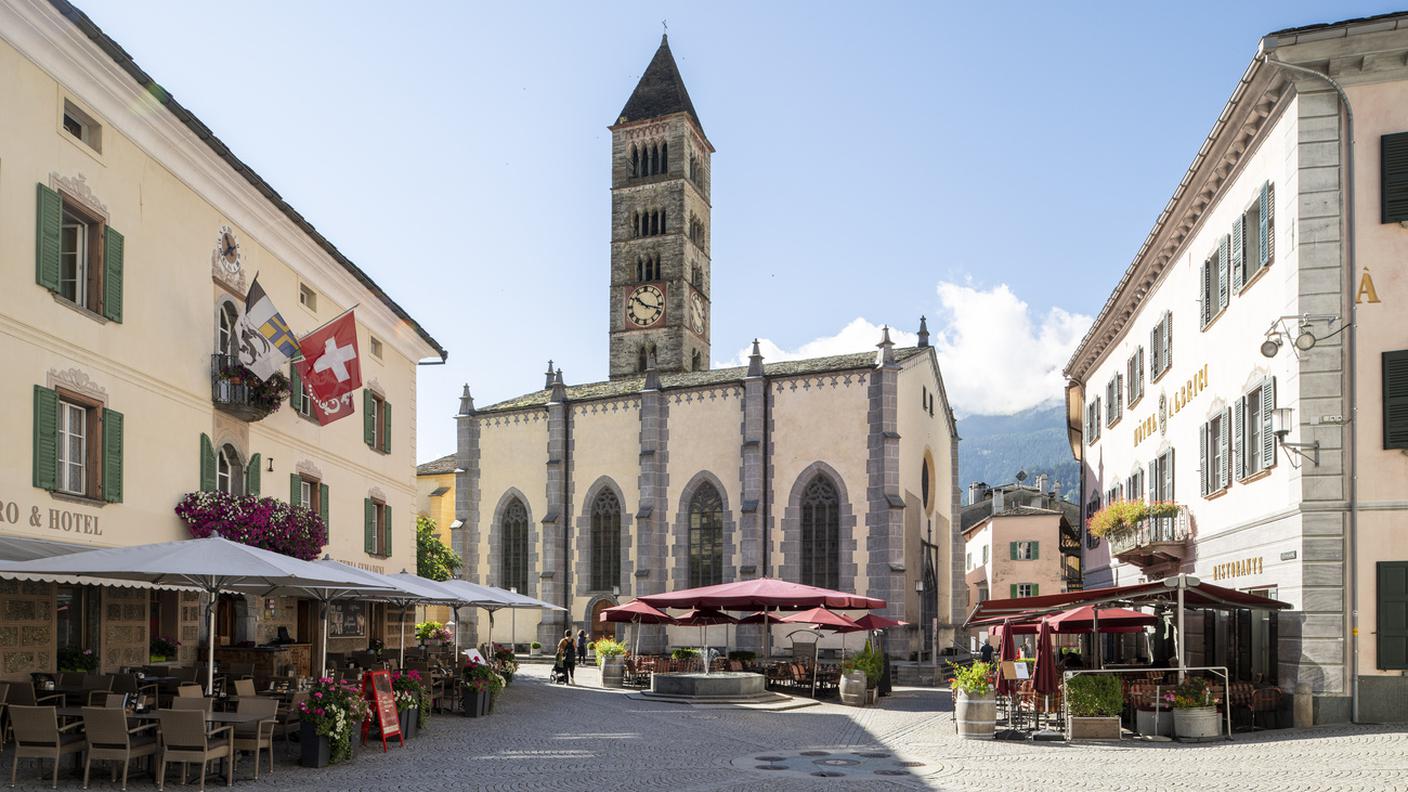 Poschiavo, al centro