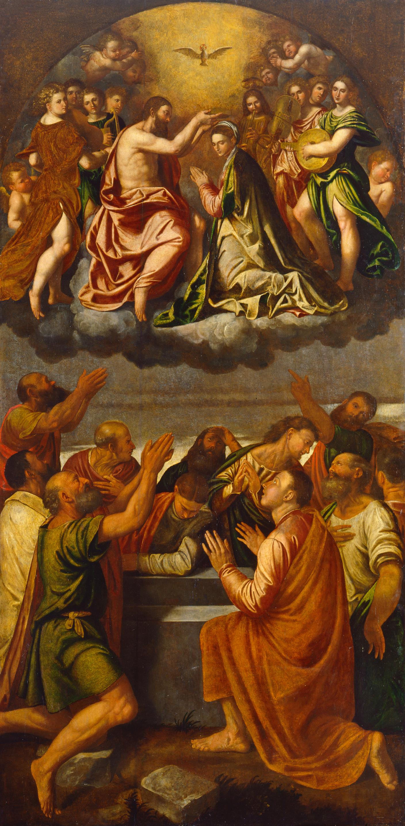 Pala d’altare con l’Assunzione e incoronazione della Vergine, circa 1548-1551