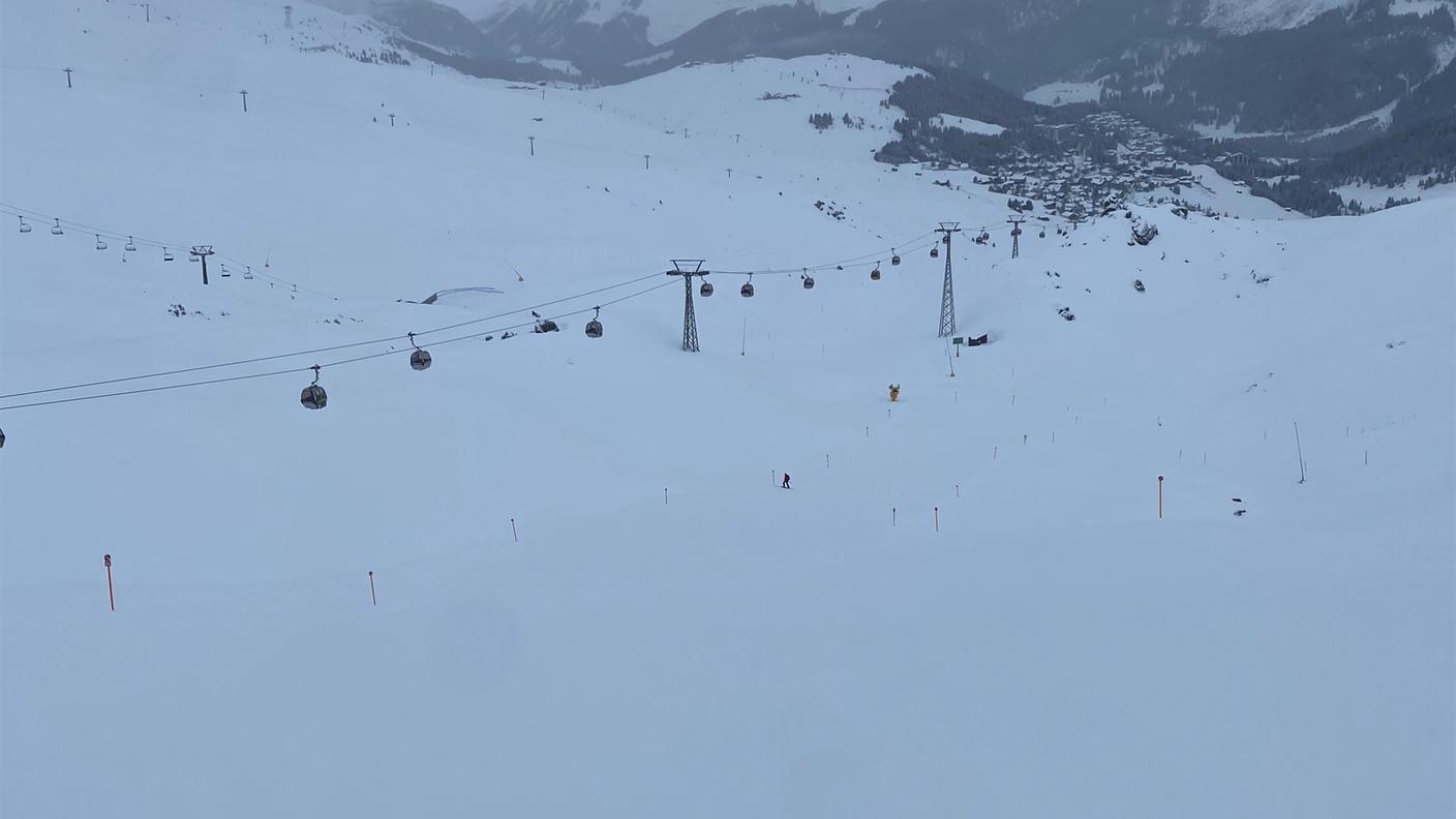 Il luogo dell'incidente mortale di Arosa