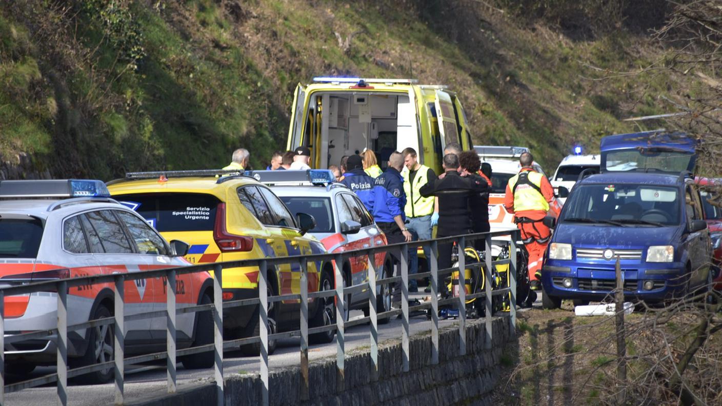 Un incidente si è verificato domenica durante un’immersione nelle acque del Ceresio