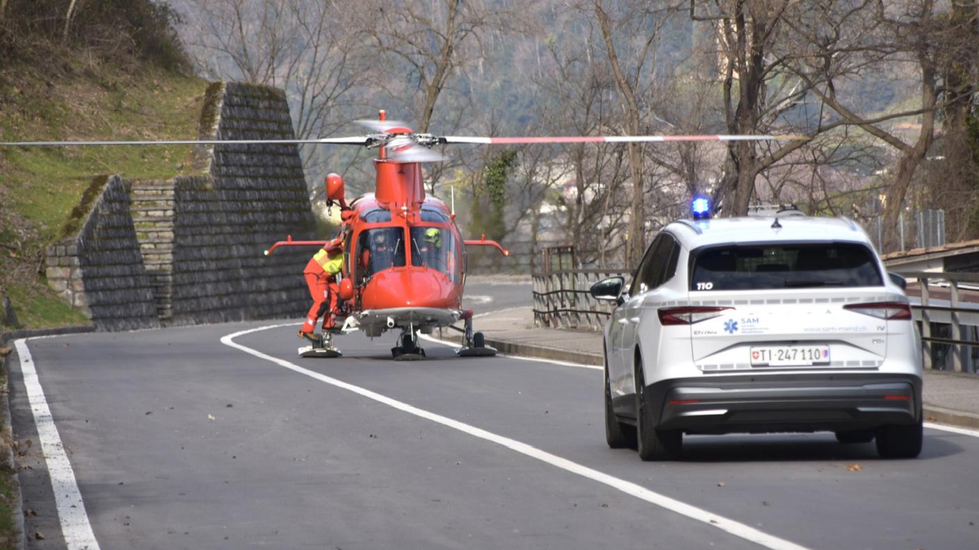 Sul posto è intervenuta anche la REGA