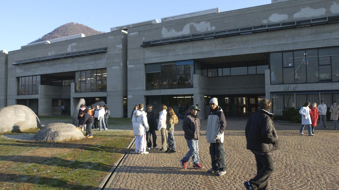 Le scuole medie di Morbio