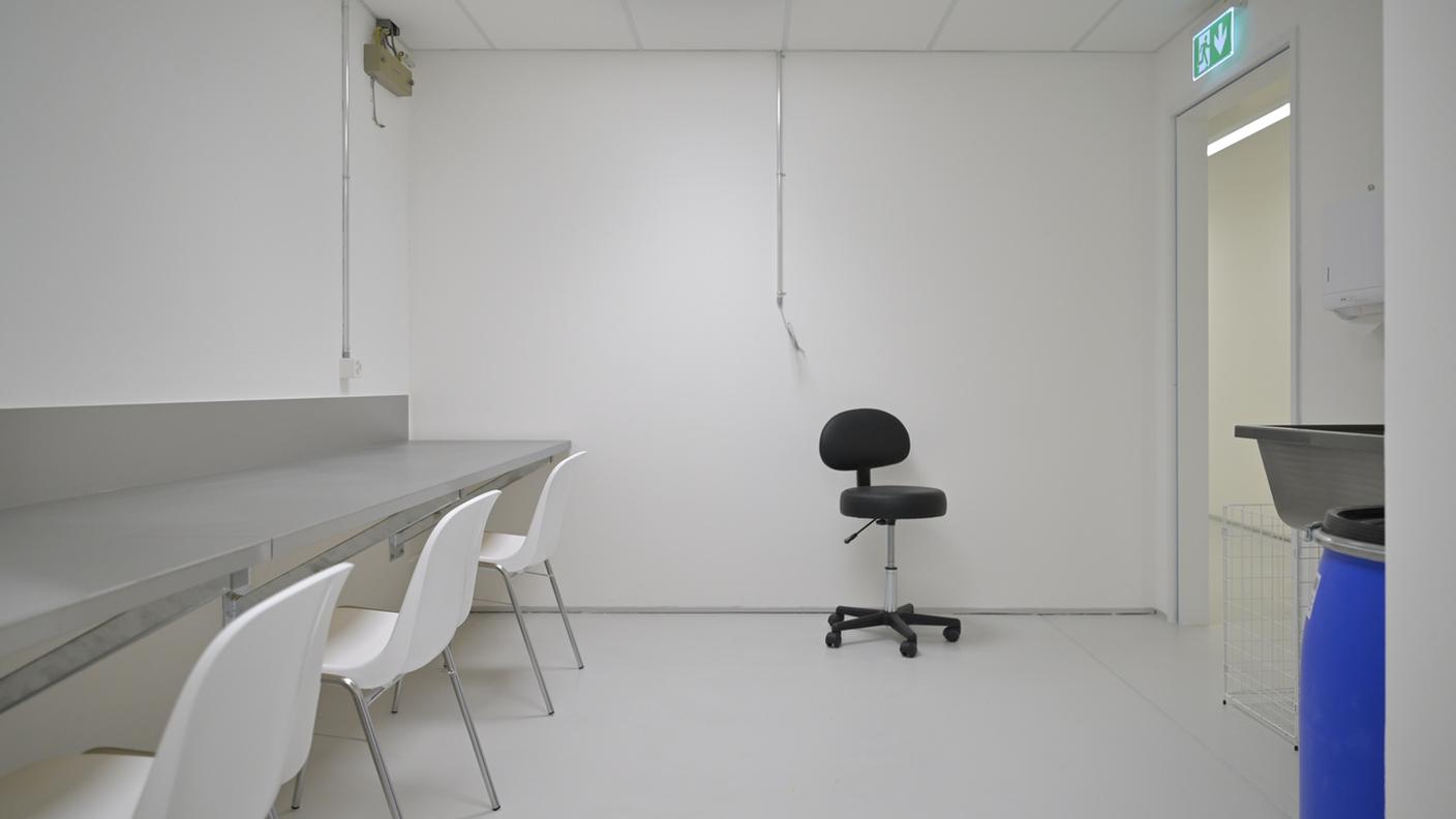 La stanza per le iniezioni