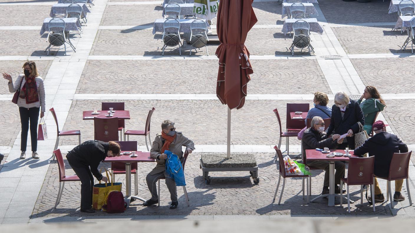 La terrazza funziona solo con il bel tempo