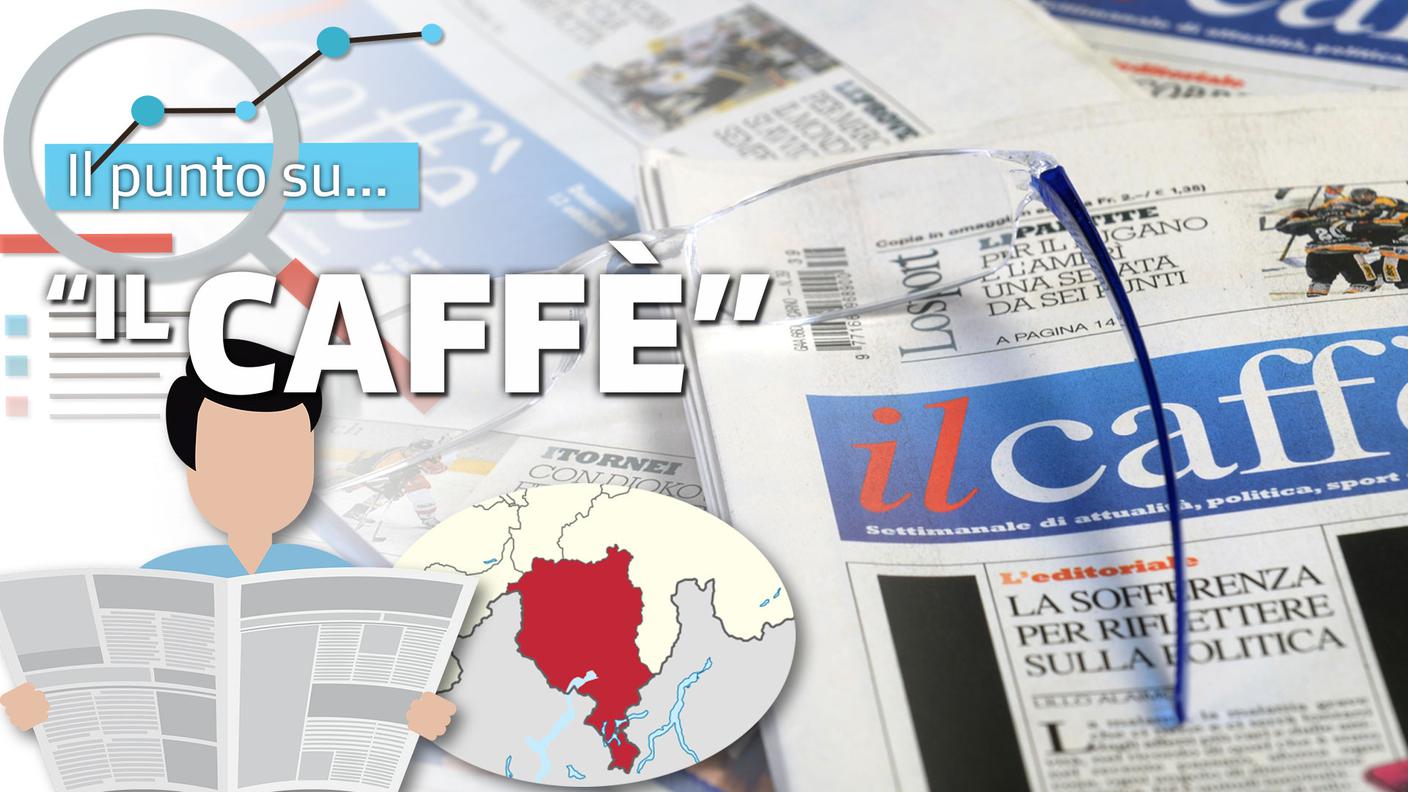 Nella foto: il domenicale "Il Caffé"