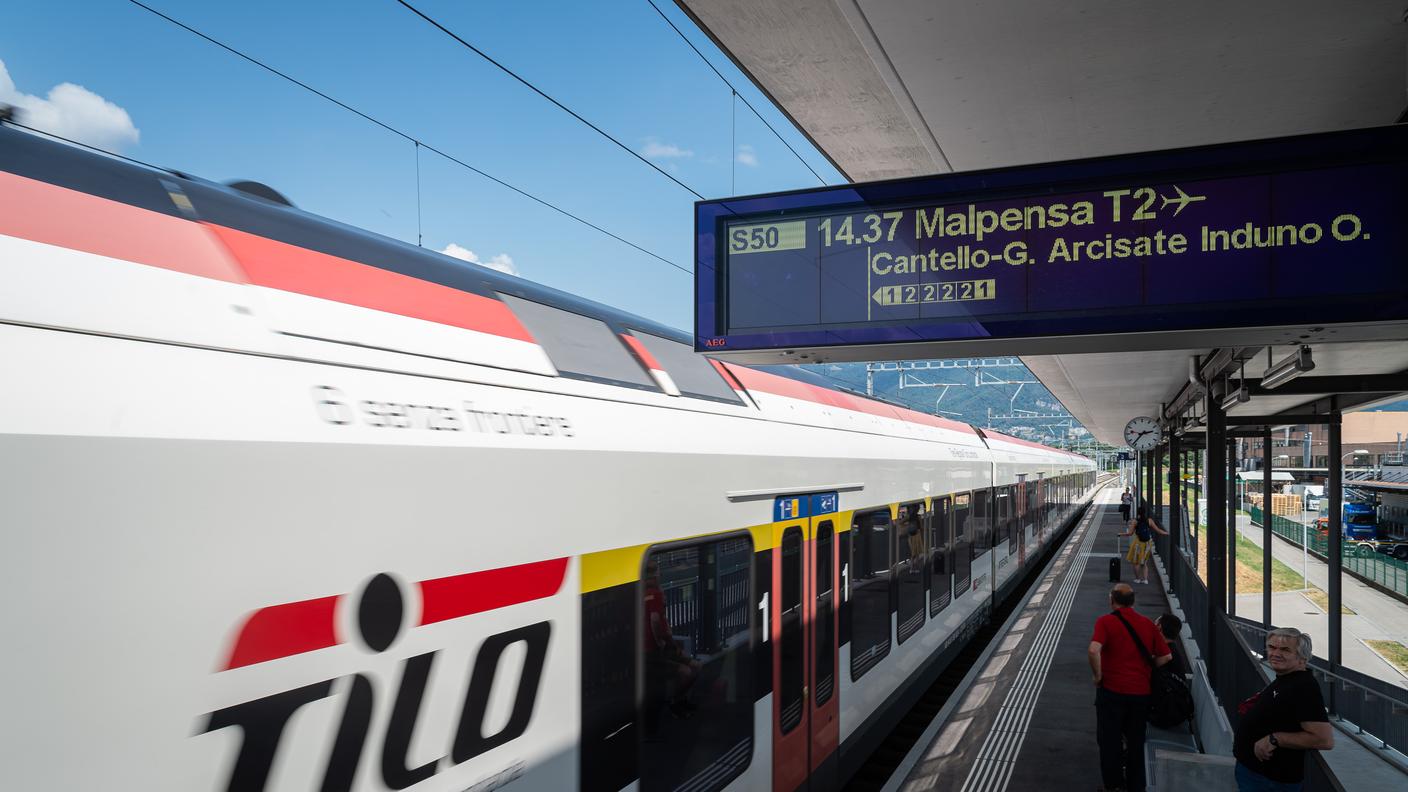 Per quattro settimane i treni TILO si fermeranno a Stabio