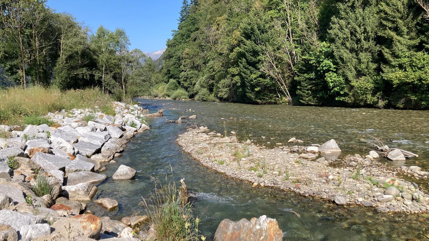 In Alta Leventina il fiume Ticino ha ritrovato i suoi spazi