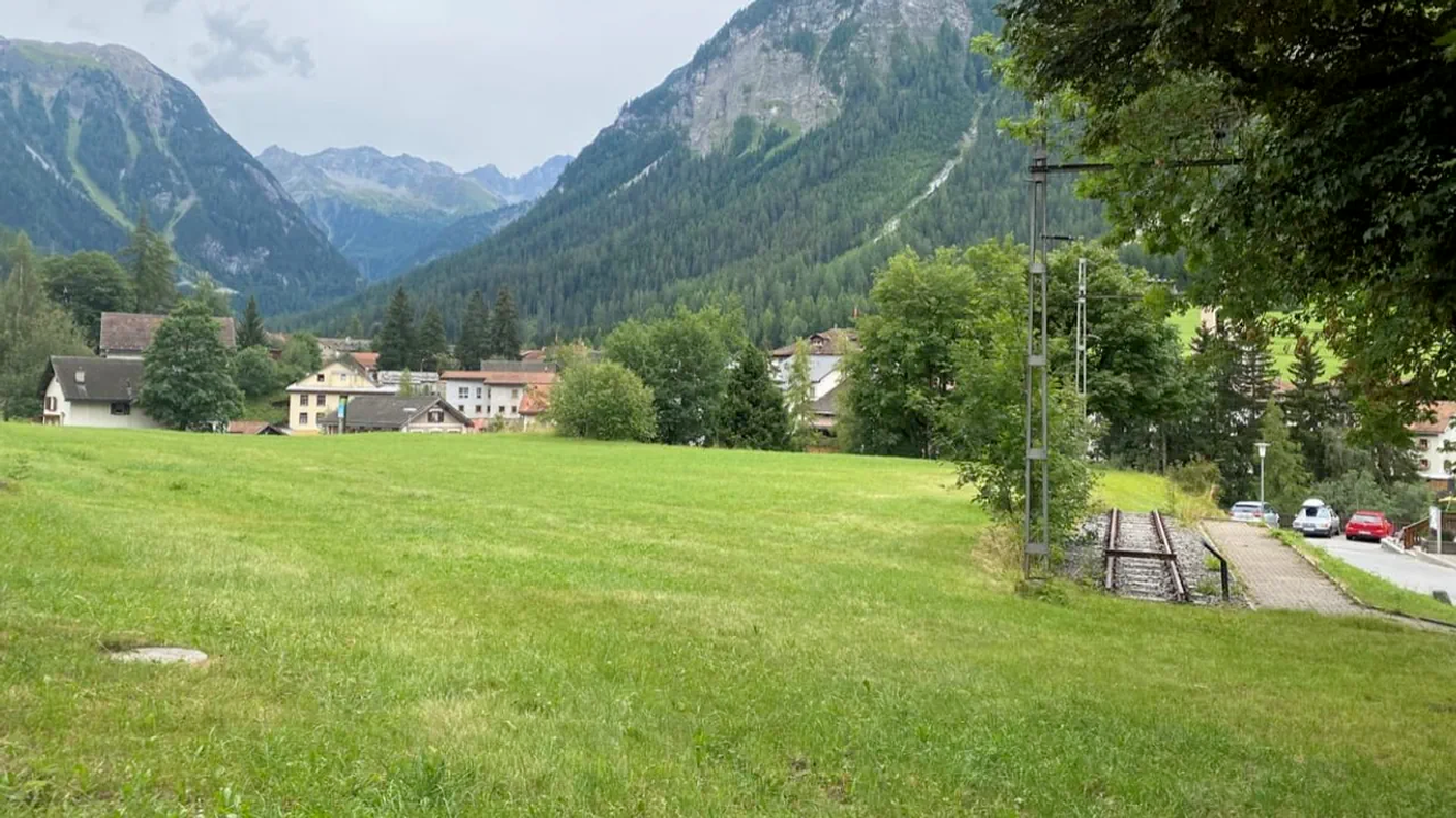 L'area in cui sarà realizzato il maxi-modellino ferroviario