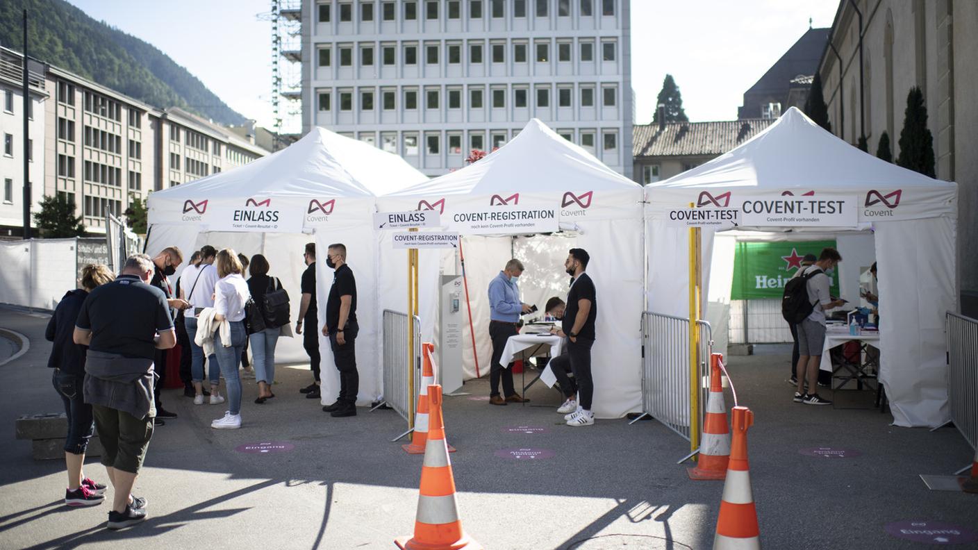 Test pilota per grandi eventi in piazza a Coira