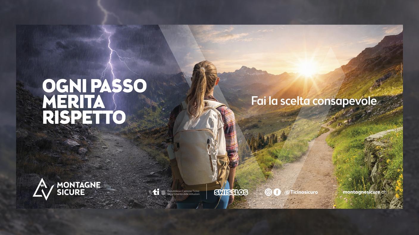 Un nuovo slogan per godersi le montagne in sicurezza
