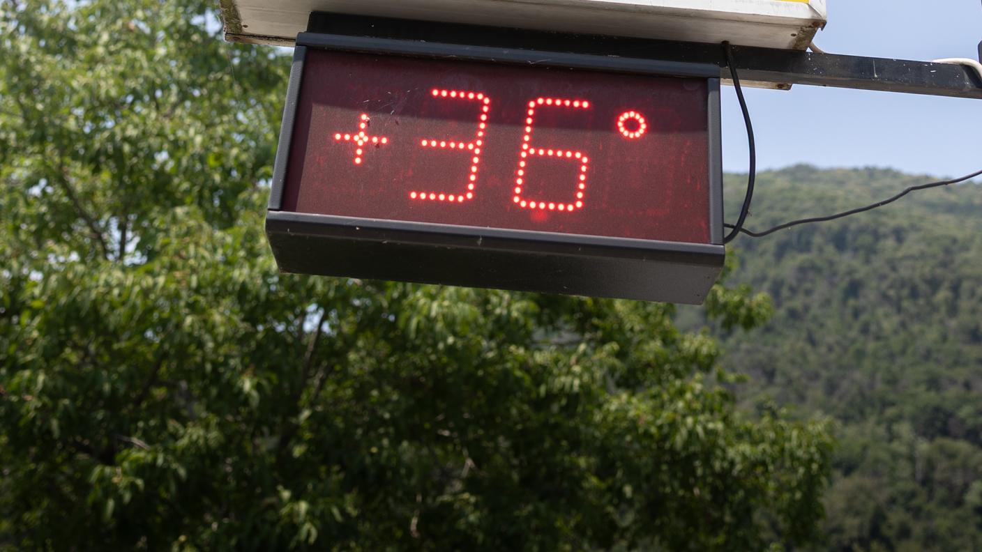 Eccoli anche al sud. A nord delle Alpi i 36° C erano stato raggiunti già a fine giugno