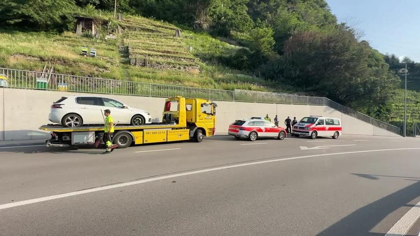 Un'immagine scattata a Camorino, dove ha avuto luogo uno dei furti
