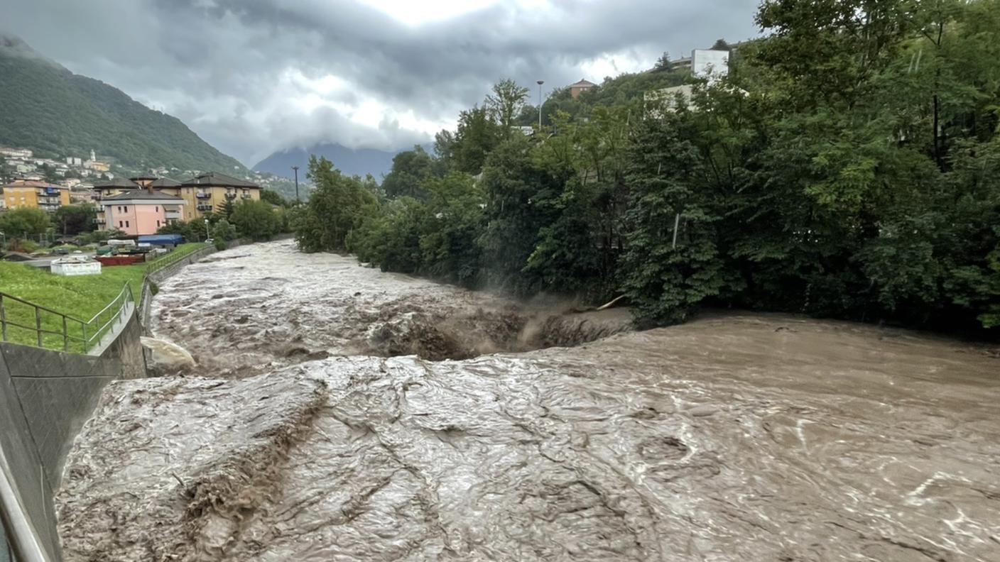 Le conseguenze del maltempo nel Mendrisiotto