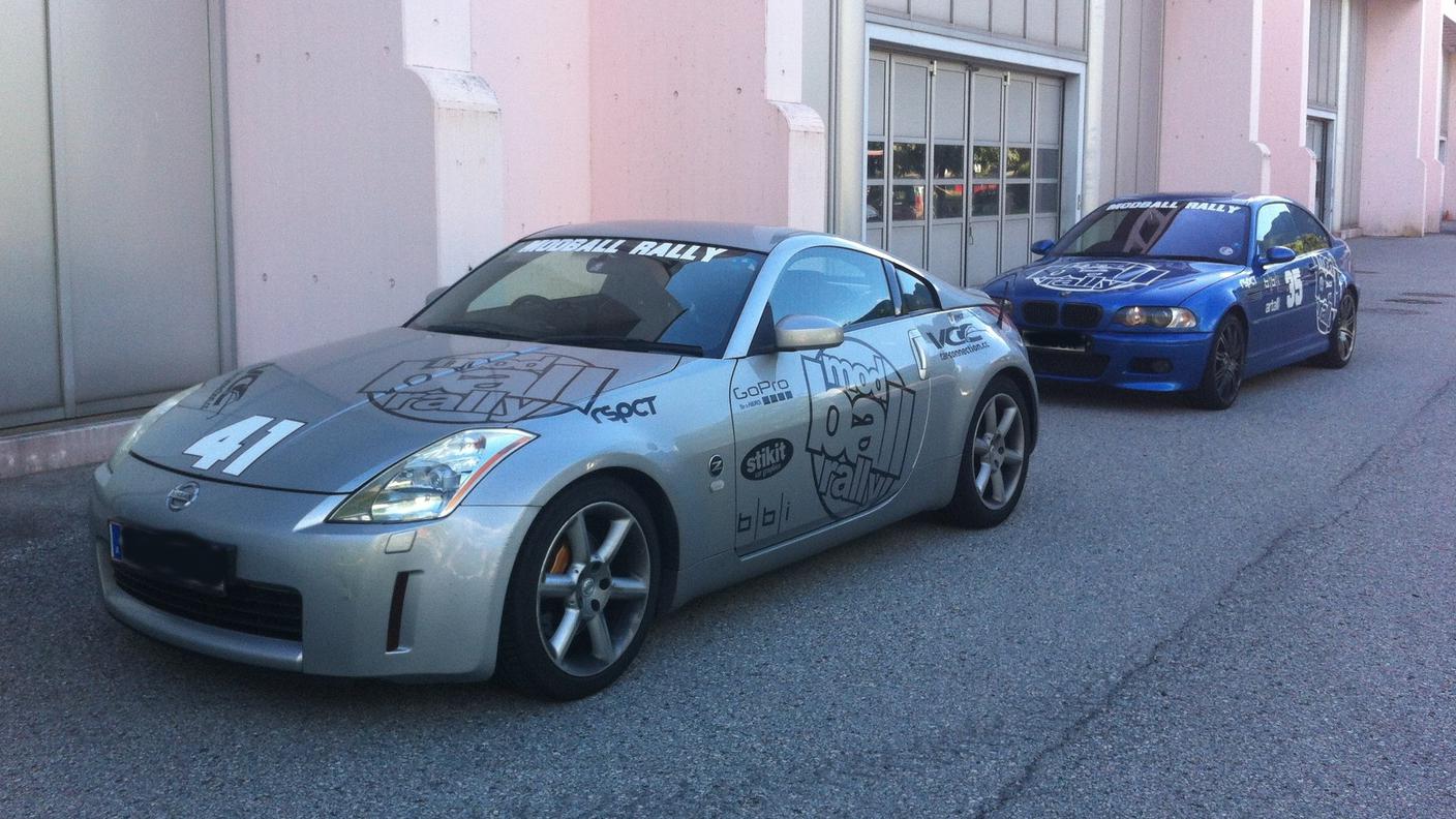 Le due auto sequestrate in giugno