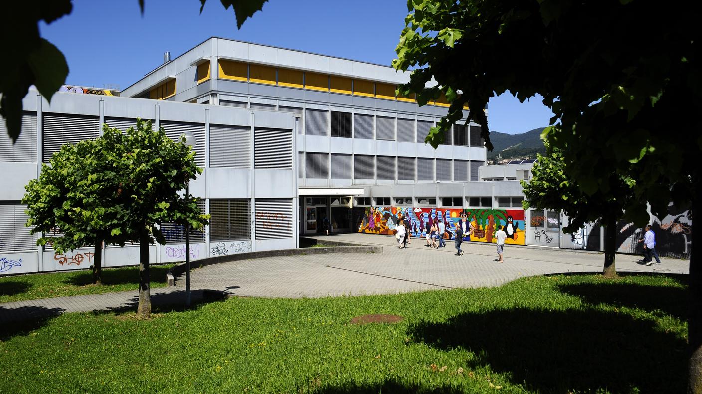Il liceo cantonale a Mendrisio