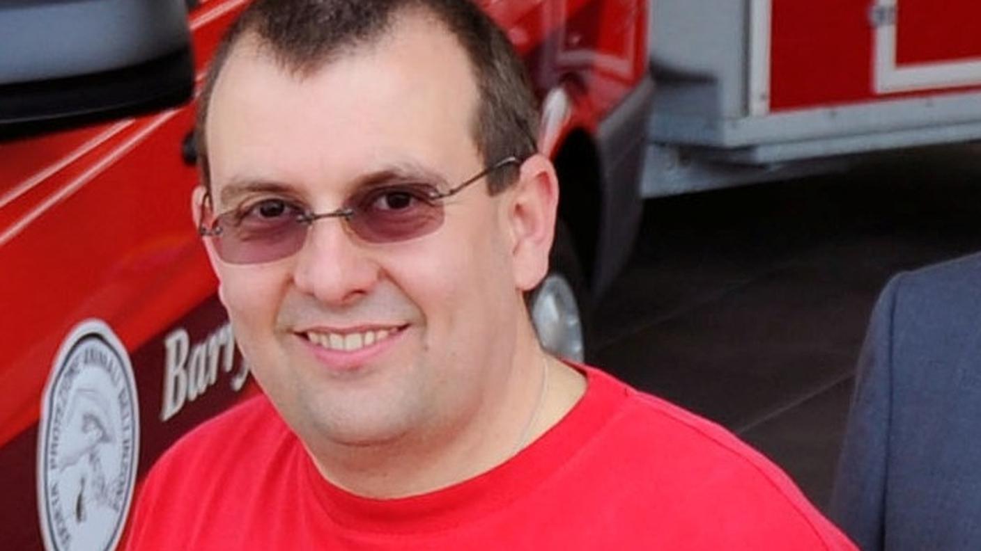 Il neo presidente della Società protezione animali di Bellinzona Emanuele Besomi