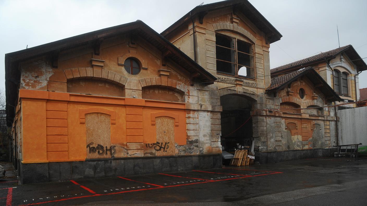 Un'immagine recente dell'ex Macello di Lugano