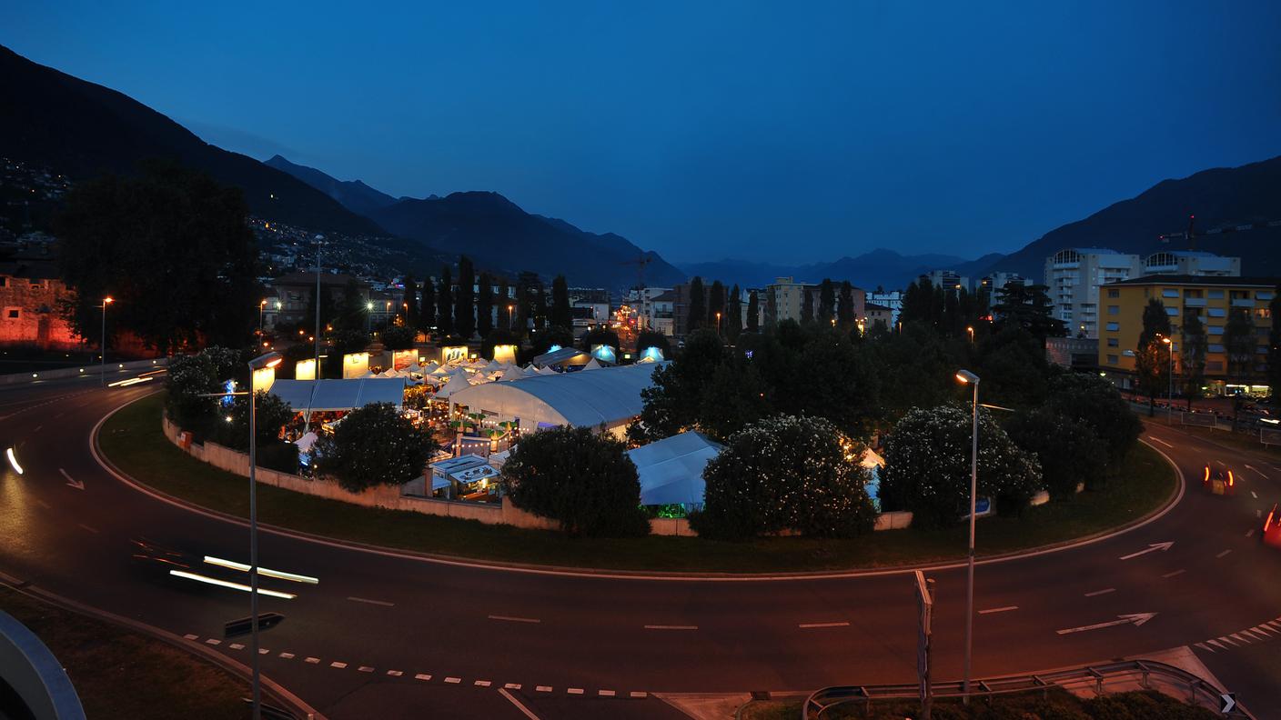 La rotonda del festival
