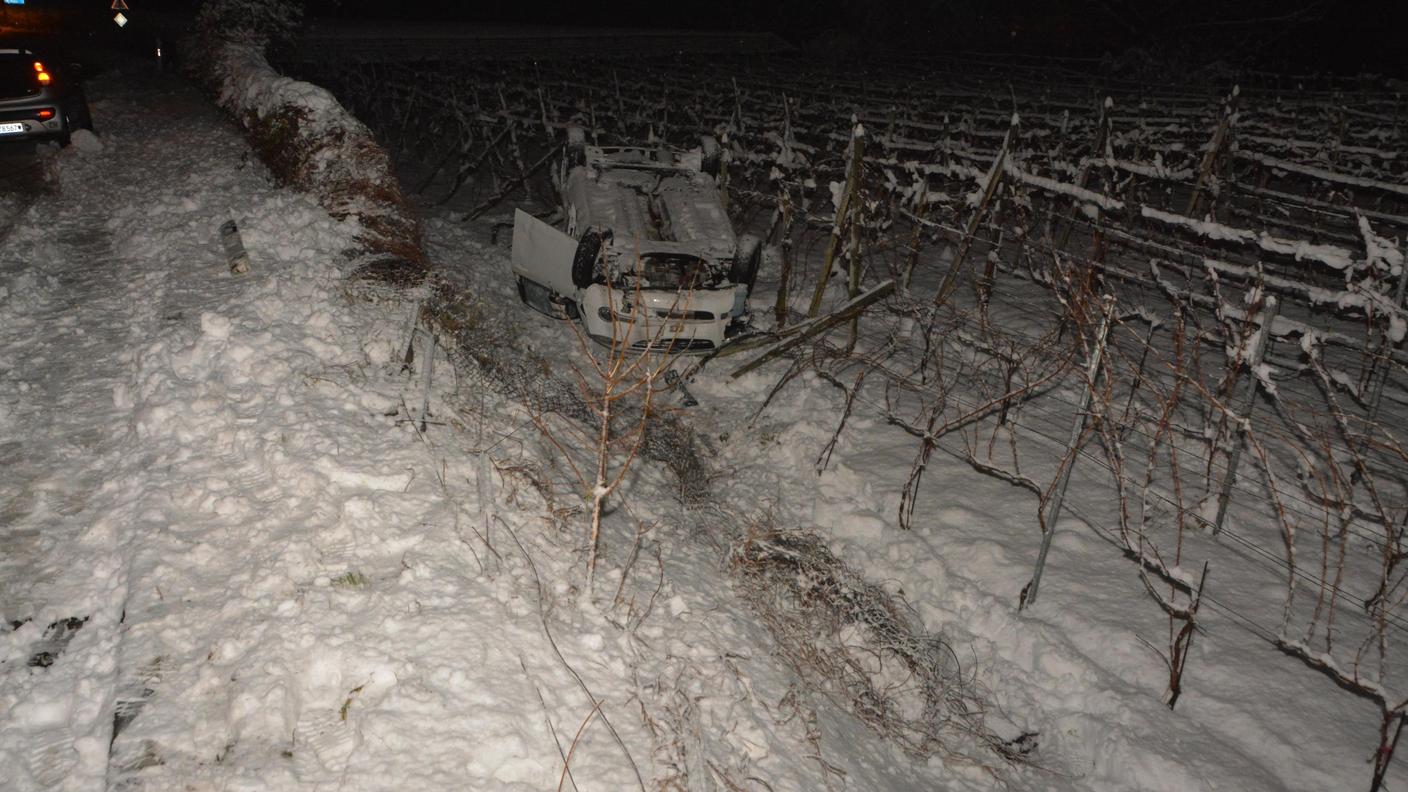 L'incidente in zona Rongie