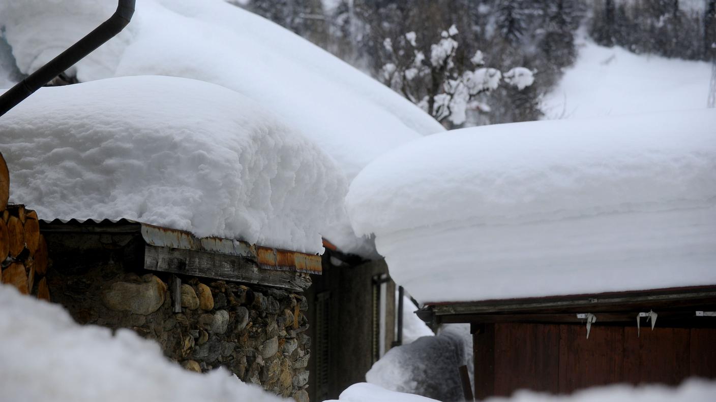 I tetti reggono, ma la protezione civile è intervenuta in Vallemaggia
