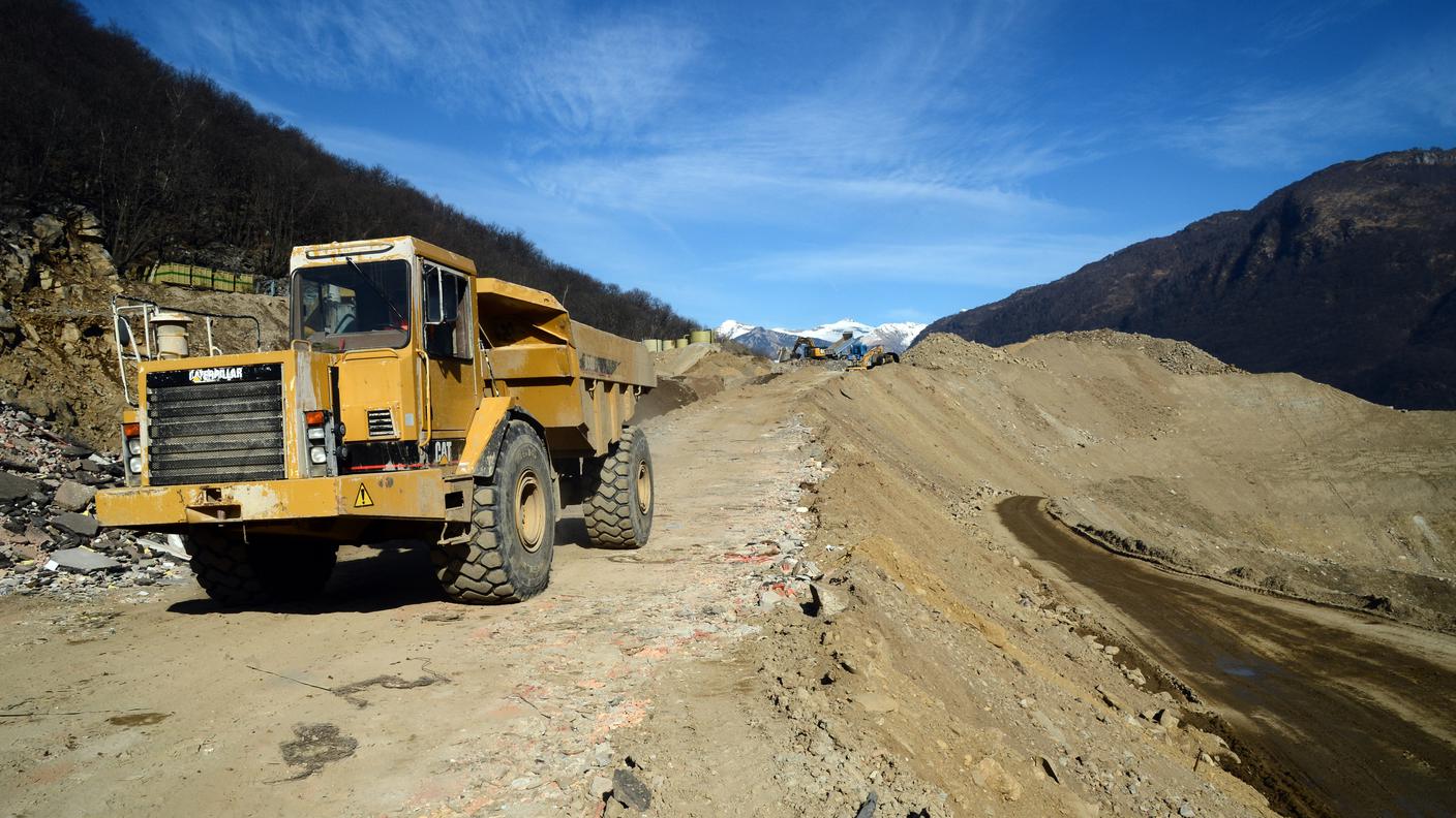 La discarica di inerti a Mezzovico