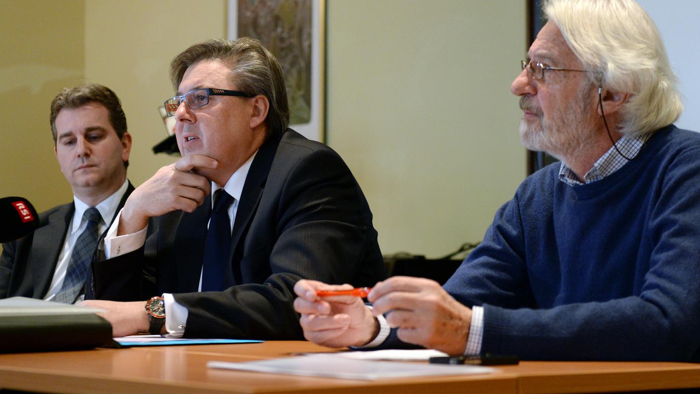 Nella foto da sin. Marco Chiesa , Gabriele Pinoja e Pierre Rusconi