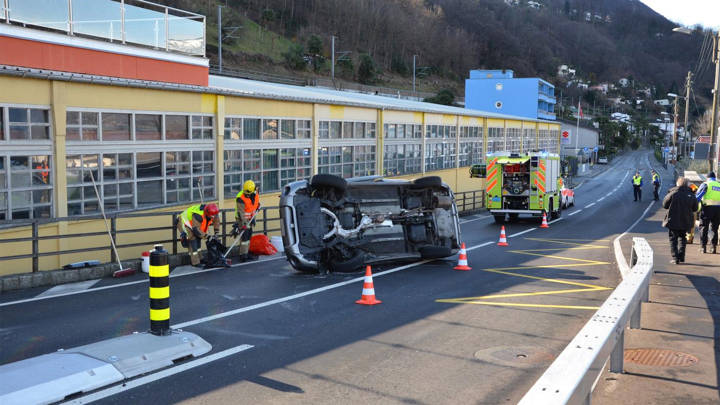 Il luogo dell'incidente