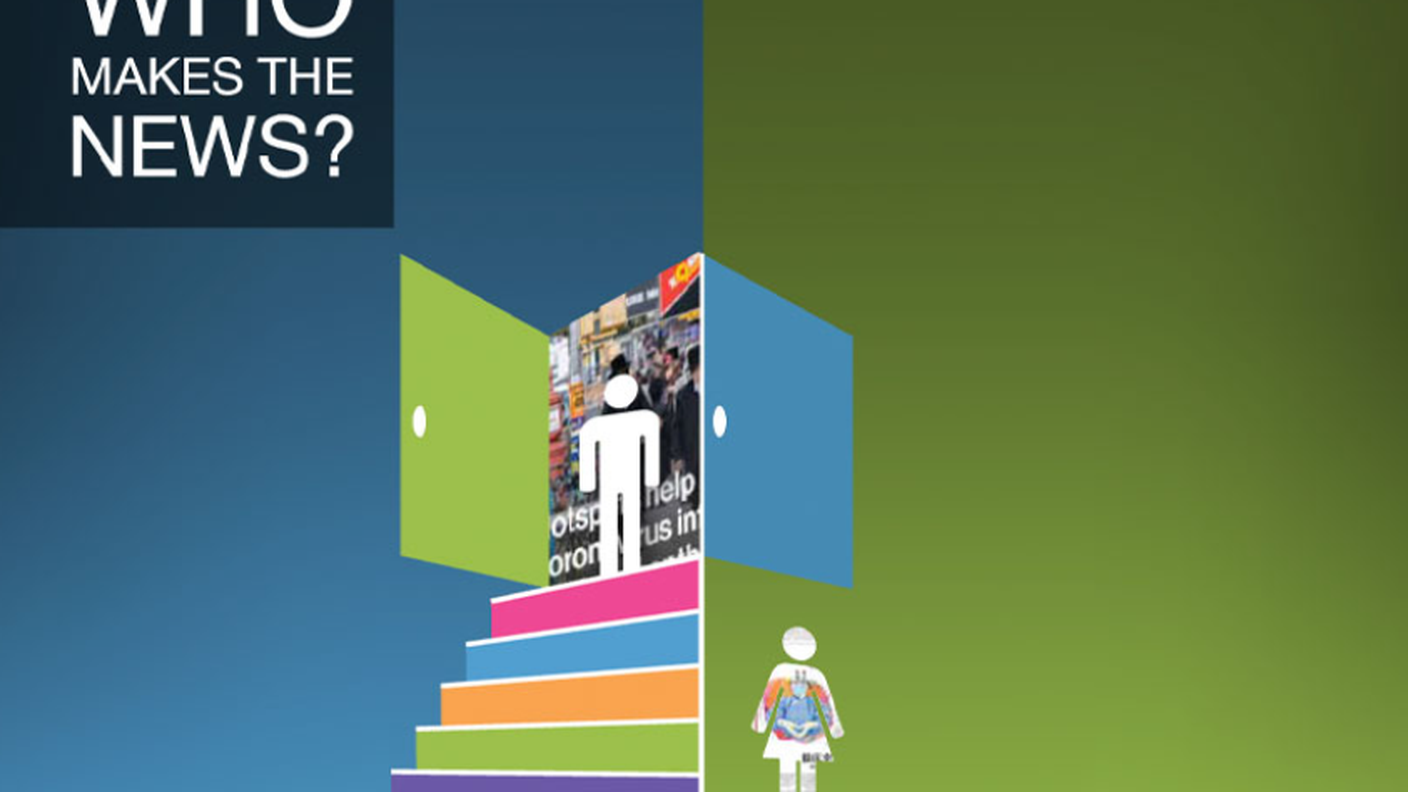 Le conclusioni sono del Global Media Monitoring Project, un'indagine internazionale sui mass media