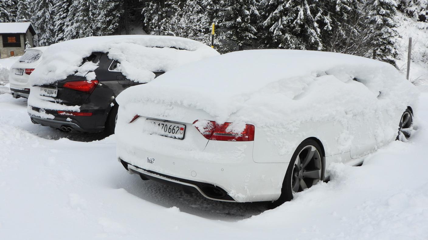 Prima neve a San Bernardino
