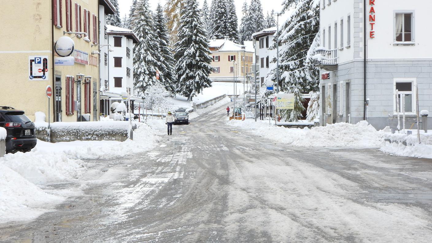 Prima neve a San Bernardino