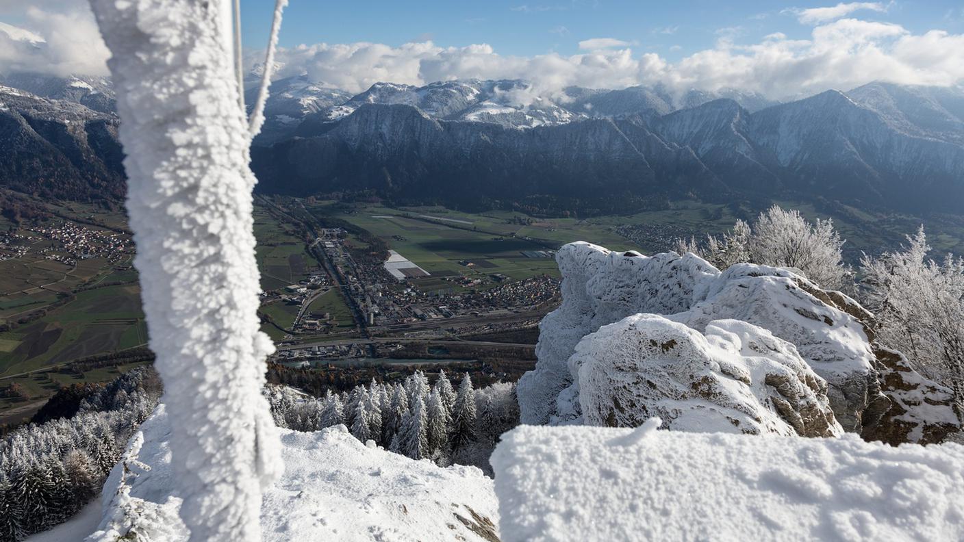 Malans, Landquart e Igis visti da Pizalun 