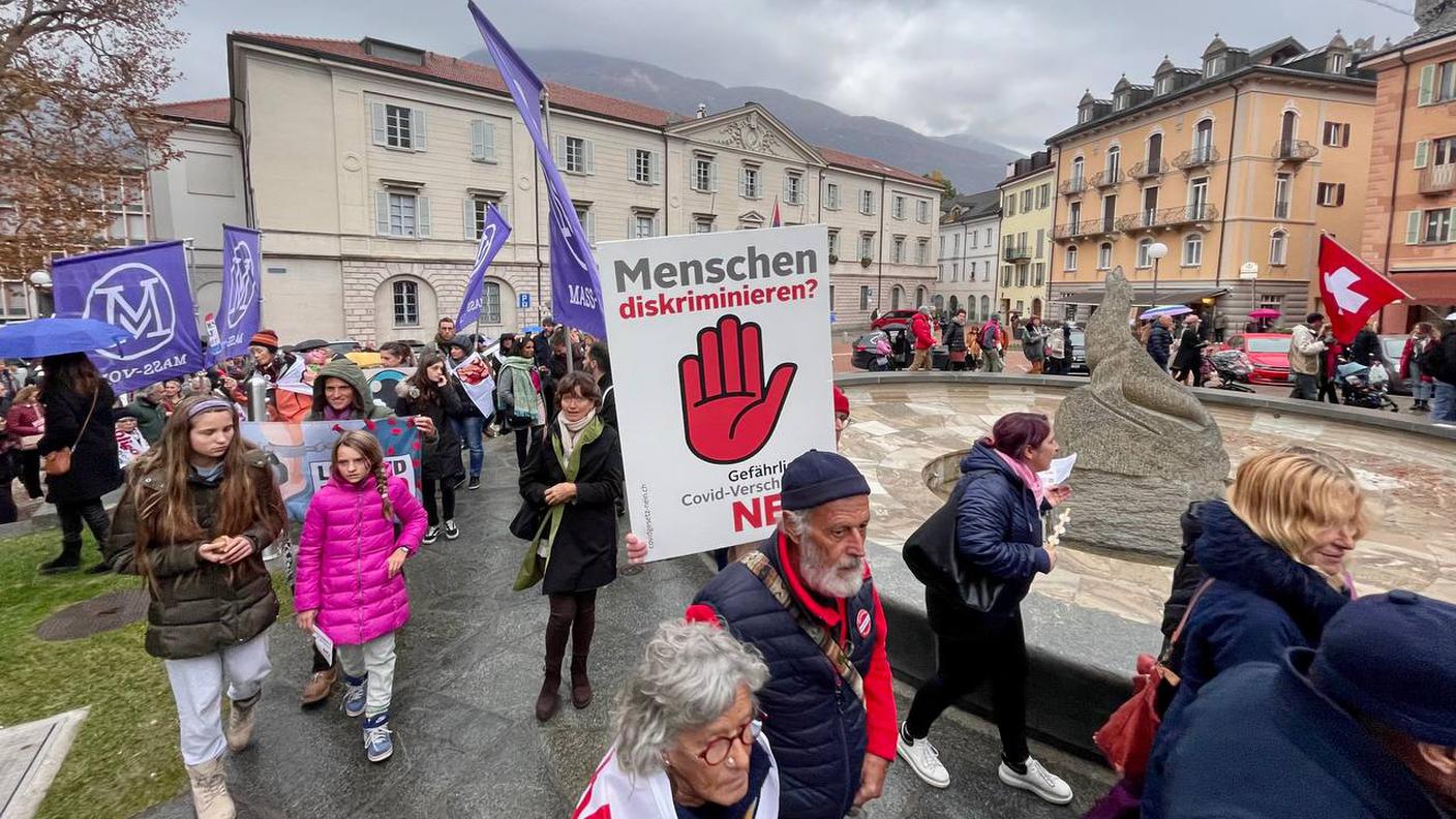 Il corteo in Piazza Governo