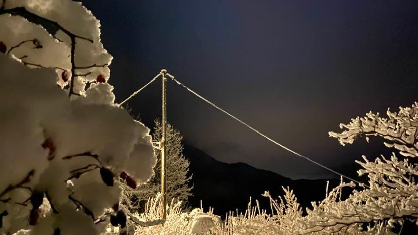 Bianco risveglio in Onsernone