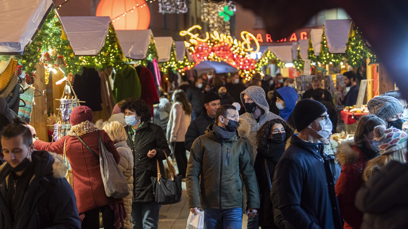Il mercatino di Lugano